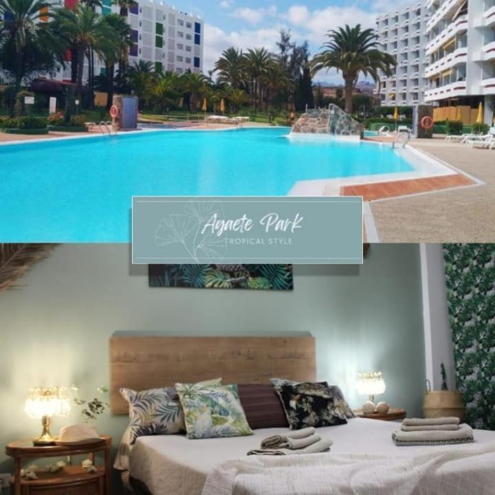 Apartament Agaete Park Tropical Style Playa del Inglés Zewnętrze zdjęcie